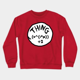 Thing 1 Math Nerd Crewneck Sweatshirt